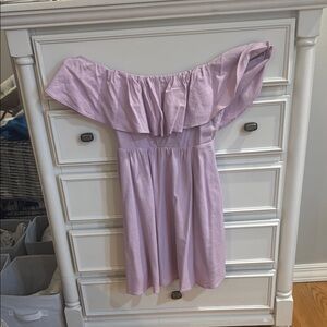 Francesca's Collections Purple Ruffled Tiered Sundress